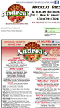 Mobile Screenshot of andreaspizzagrant.com